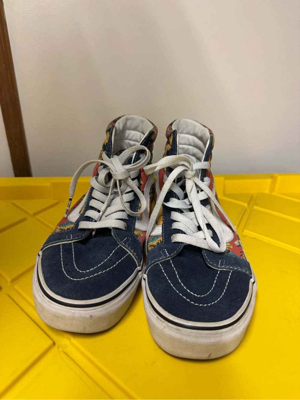 Vans x Star Wars Sk8-Hi Yoda Aloha Floral Men’s 8.5 Women’s 10 Rare
